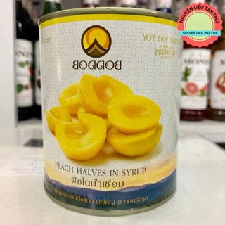 Đào Thái Lan Boddob, đào ngâm nước đường - Lon 825gr