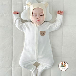 Quần Áo Trẻ Em, Áo Bodysuit Có Mũ. Body Bé Gái Thiết Kế Cao Cấp, Body Đầy Tháng Thu Đông Jumpsuit Cho Bé từ 3-14kg