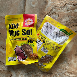 Khô Mực Sợi Chay (ăn liền) Âu Lạc 50gr
