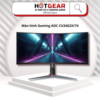 Màn hình Gaming AOC CU34G2X/74 (34 inch/WQHD/VA/144Hz/1ms/Cong)