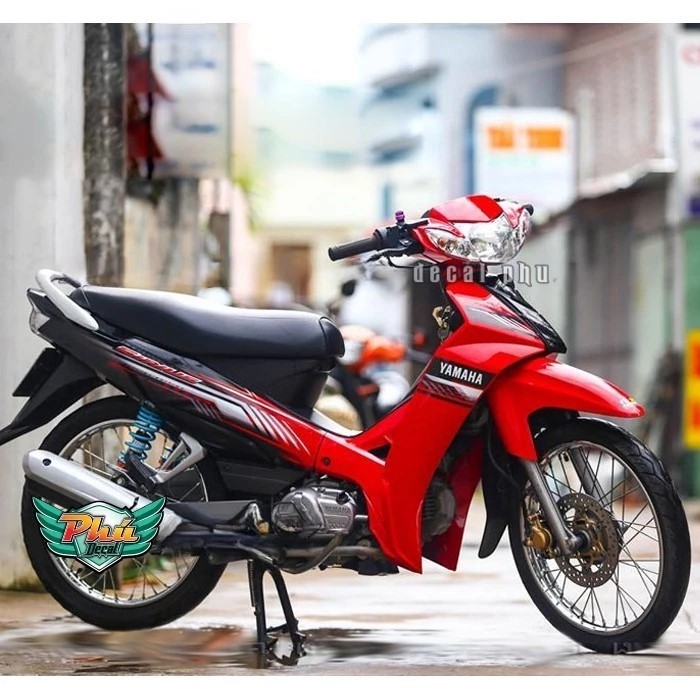 Tem rời Sirius 2014 đỏ đen trắng sọc (P) -1