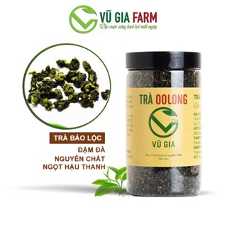 Trà ô long nguyên chất Vũ Gia (400g/hũ) - Trà olong uống giảm cân an toàn, thanh nhiệt cơ thể