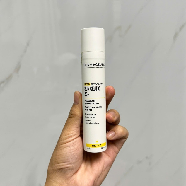 [Hàng cty - Mẫu mới] Dermaceutic Sun Ceutic SPF50+ – Kem chống nắng ngăn ngừa lão hóa – 50ml