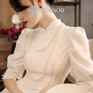 Dây chuyền nữ ngọc trai nhân tạo mặc áo dài Eleanor Accessories phụ kiện trang sức vòng cổ 8482