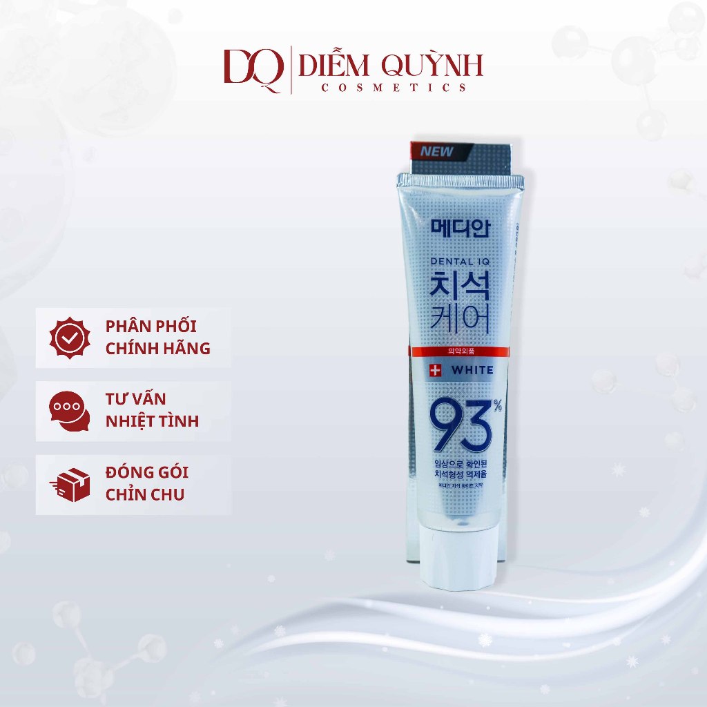 Kem Đánh Răng MEDIAN 93% HÀN QUỐC 120g Đủ Màu