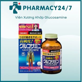  Viên uống bổ xương khớp Orihiro High purity Glucosamine Grain giúp giảm đau xương khớp hàng chuẩn chính hãng Nhật Bản 