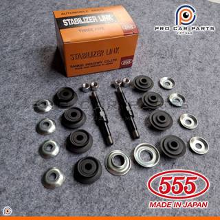 [GIÁ 1 CẶP]  Rotuyn Ti Cân Bằng Vios 2014- (Made in Thailand) Rô tuyn 555 Nhật