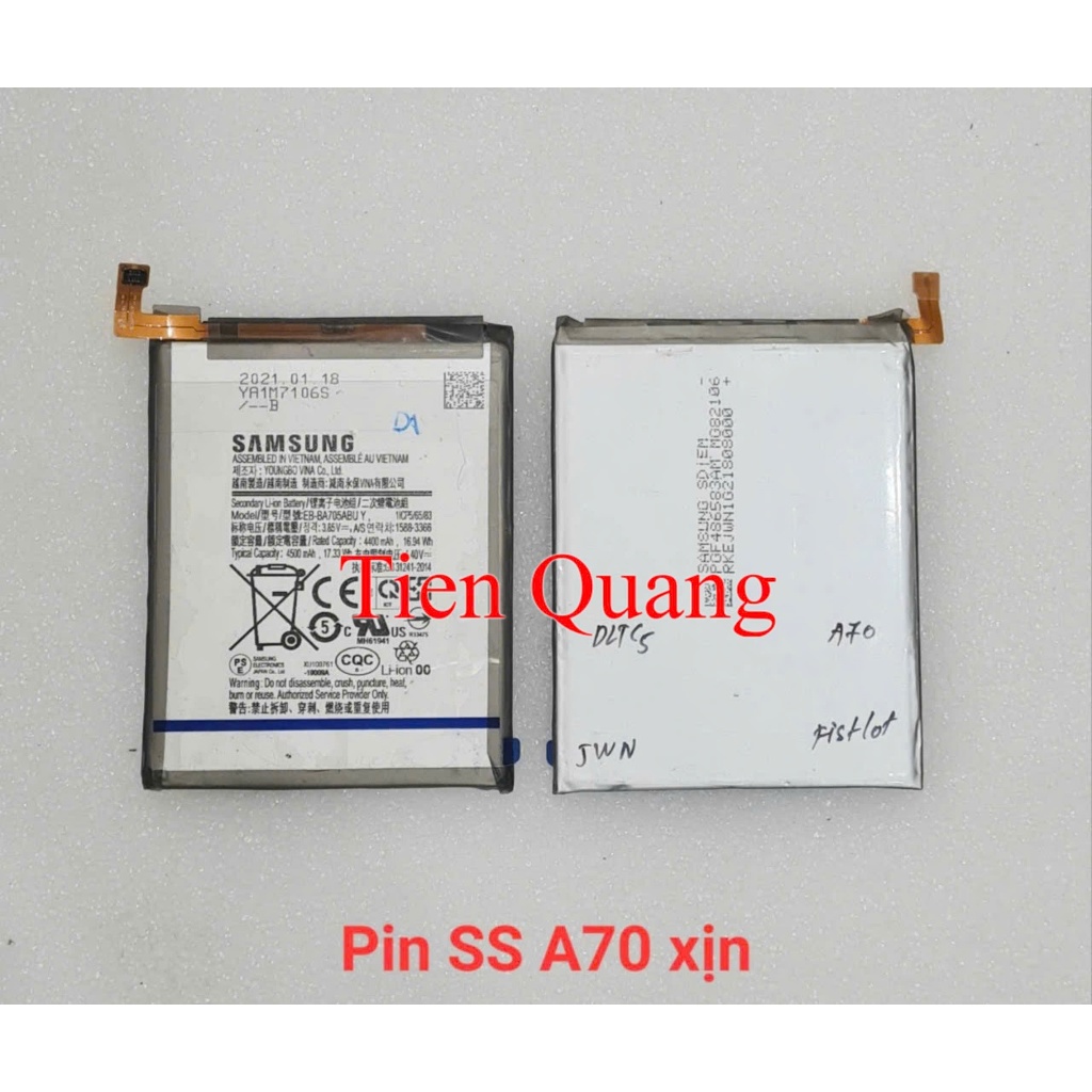 Pin Samsung A70/ EB-BA705ABU 4400mAh xịn