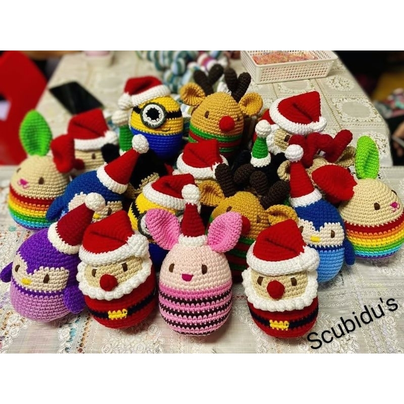 Thú len trứng cho Noel