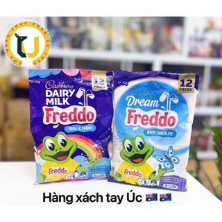 (HÀNG ÚC) Kẹo socola sữa và socola trắng hình chú ếch vui nhộn CADBURY Dairy Milk FREDDO Dream/ 100s &1000s gói12 thanh