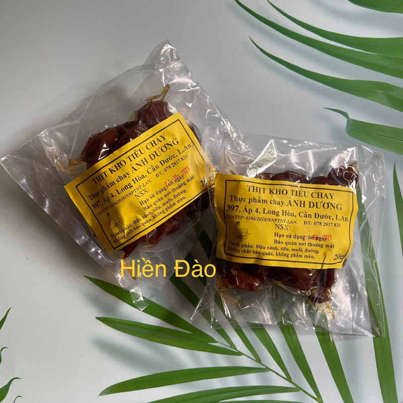 Thịt Kho Tiêu Chay 200gr ăn liền (Loại 1)
