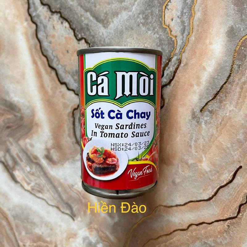 CÁ MÒI SỐT CÀ chay Âu Lạc 150 gr