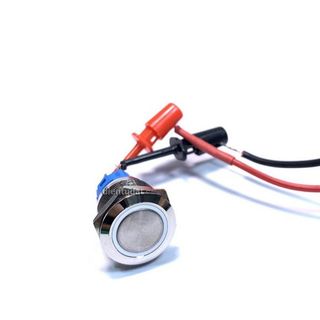 Nút Nhấn Self-Reset 19mm 5 Chân - Vòng Đèn 12V