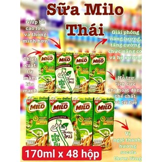 Sữa Milo Thái Lan 165ml