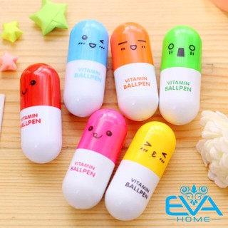 Combo 2 Bút Bi Viết Hình Vitamin Siêu Dễ Thương