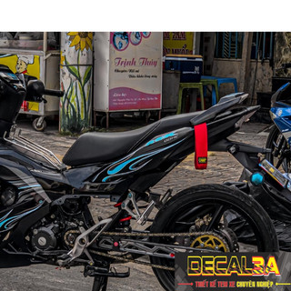 TEM WINNER X V3 RSX LỬA DECAL 3A