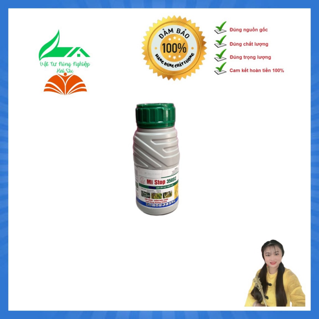 MITOP 350SC giúp dưỡng cây xanh lá , sáng hạt , dạng nước màu trắng sữa , Chai 240ml