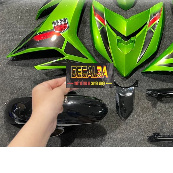TEM EX 150 CHỈ SỌC Y15ZR DECAL 3A