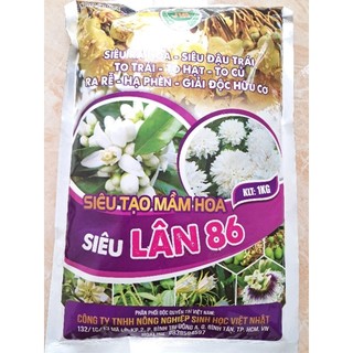  Siêu Lân 86 tạo mầm hoa tăng tỉ lệ đậu trái ra hoa đồng loạt JVA NongNghiepVietNhat 
