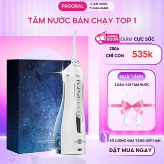Máy Tăm Nước Prooral 5025 Chính Hãng Máy Tăm Nước Cầm Tay Bảo Hành 12 Tháng Máy Tăm Nước Cầm Tay 4 Chế Độ