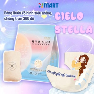 Băng Vệ Sinh Quần Vô hình Cielo Stellato siêu mỏng, siêu thoáng khí, chống tràn 360