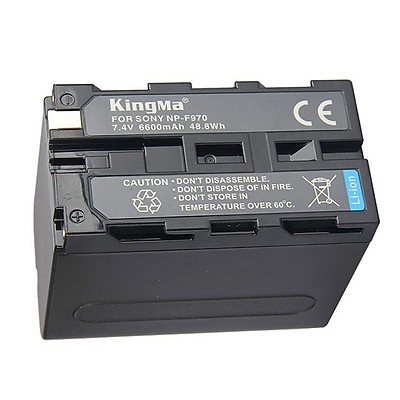 Pin, Sạc kingma NP-F970 dùng cho máy quay phim sony, đèn led quay phim