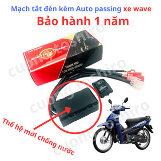 Công tắc passing xe wave a 110 kèm mạch tắt đèn lắp như zin dễ dàng sử dụng bảo hành 1 năm