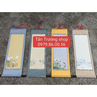 Giấy biểu lụa viết thư pháp kích thước 32*90