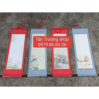 Giấy biểu lụa viết thư pháp kích thước 32*90