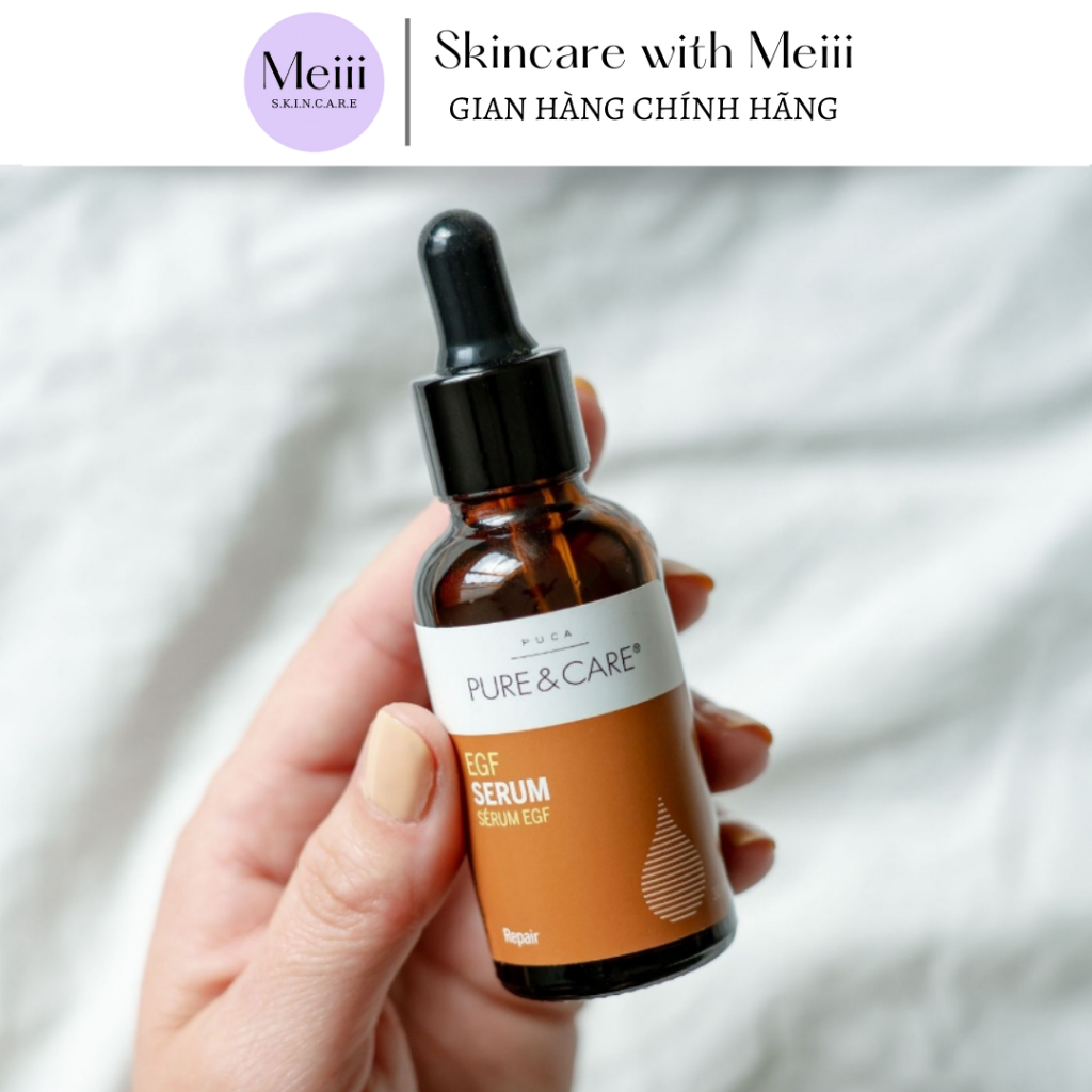 Tinh Chất EGF Peptides Phục Hồi Hư Tổn & Cải Thiện Sức Khỏe Làn Da Toàn Diện | PUCA - PURE & CARE Se