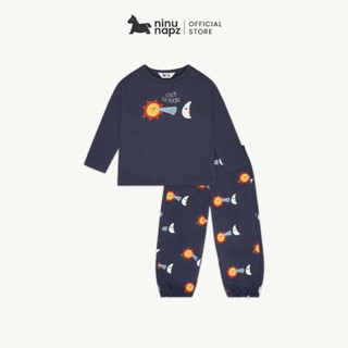  NinuNapz - Bộ dài tay cao cấp cho bé từ 3Y-6Y - Vải sợi tre pha cotton siêu mềm mịn êm ái 