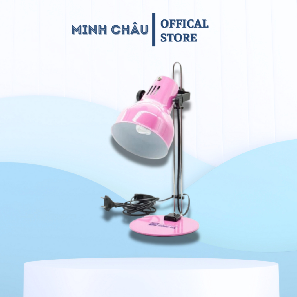 Đèn học sinh, đèn bàn Hồng Hà sợi đốt 3373 và compact 3382