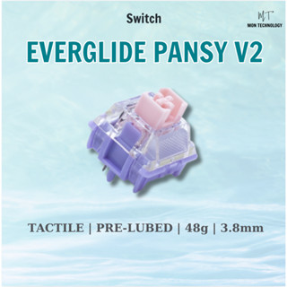[Sẵn Hàng] Switch bàn phím cơ Everglide Pansy V2