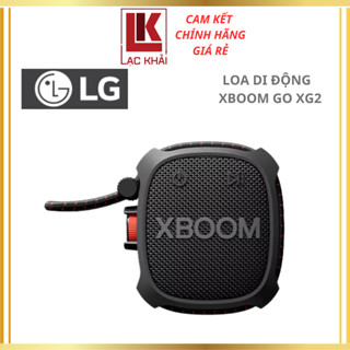  Loa Bluetooth di động LG XBOOM GO XG2TBK Chất âm sống động - Hàng chính hãng 