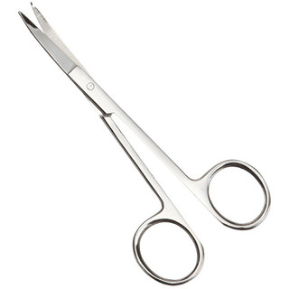 Kéo 12 cm thẳng 2 đầu nhọn