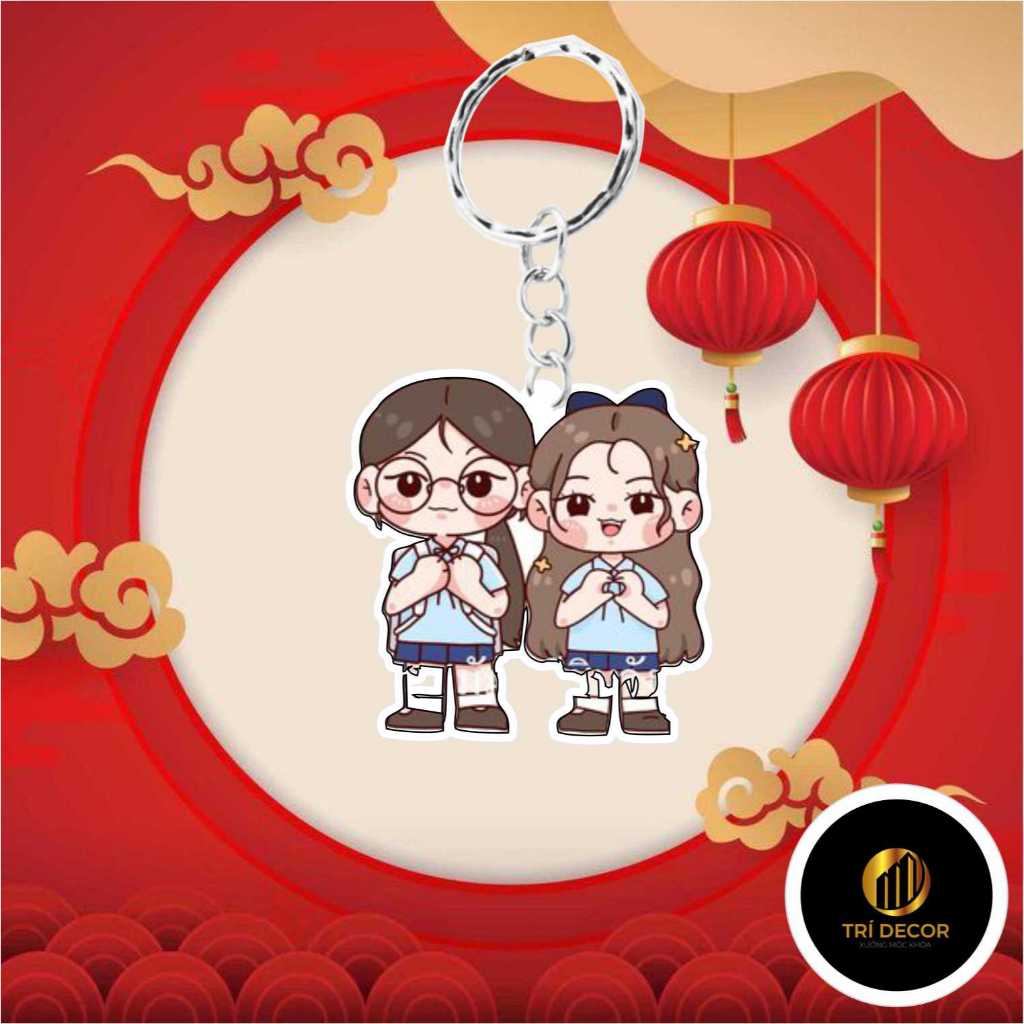 Móc khoá View June, treo điện thoại - TRÍ DECOR SHOP