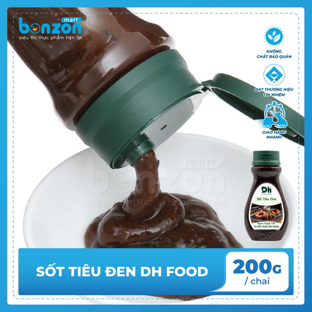 Sốt tiêu đen DH Food - Bonzon (200G)