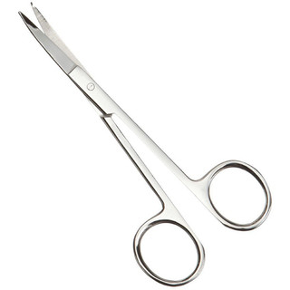 Kéo 14 cm thẳng 2 đầu nhọn
