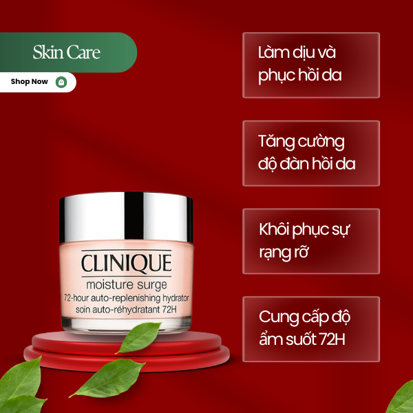 KEM DƯỠNG ẨM CLINIQUE MOISTURE SURGE 72H
