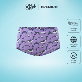 Quần lót nữ Tencel modal dáng boyshort ONOFF PREMIUM mềm mượt mịn kháng khuẩn tự nhiên - 16UN24A062