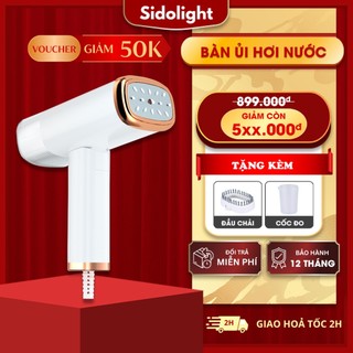  Bàn là hơi nước cầm tay Sidolight SH27 phù hợp cho mọi loại vải ủi phẳng nhanh chóng nhỏ gọn 