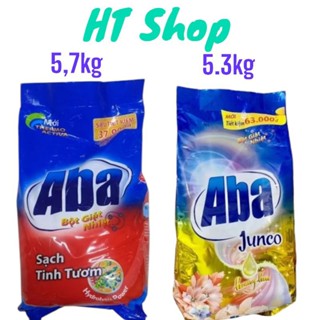 Bột giặt nhiệt ABa sạch tinh tươm 5,3kg và 5,7kg
