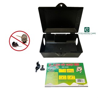 Hộp Bẫy chuột chuyên dụng ( tặng kèm keo dính chuột ), Hộp bẫy chuột 29cm x 21cm x 12cm