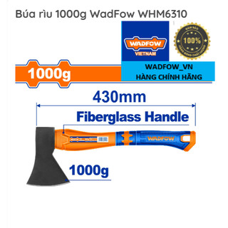 WHM6310 - WADFOW - HM6310	Búa rìu 1000g