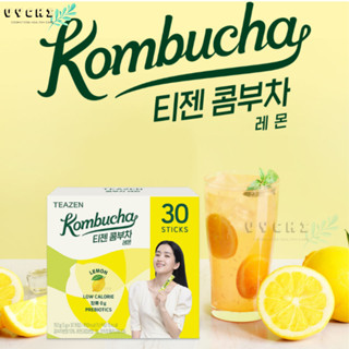 Trà Teazen kombucha Lemon vị chanh 30 gói Hàn Quốc