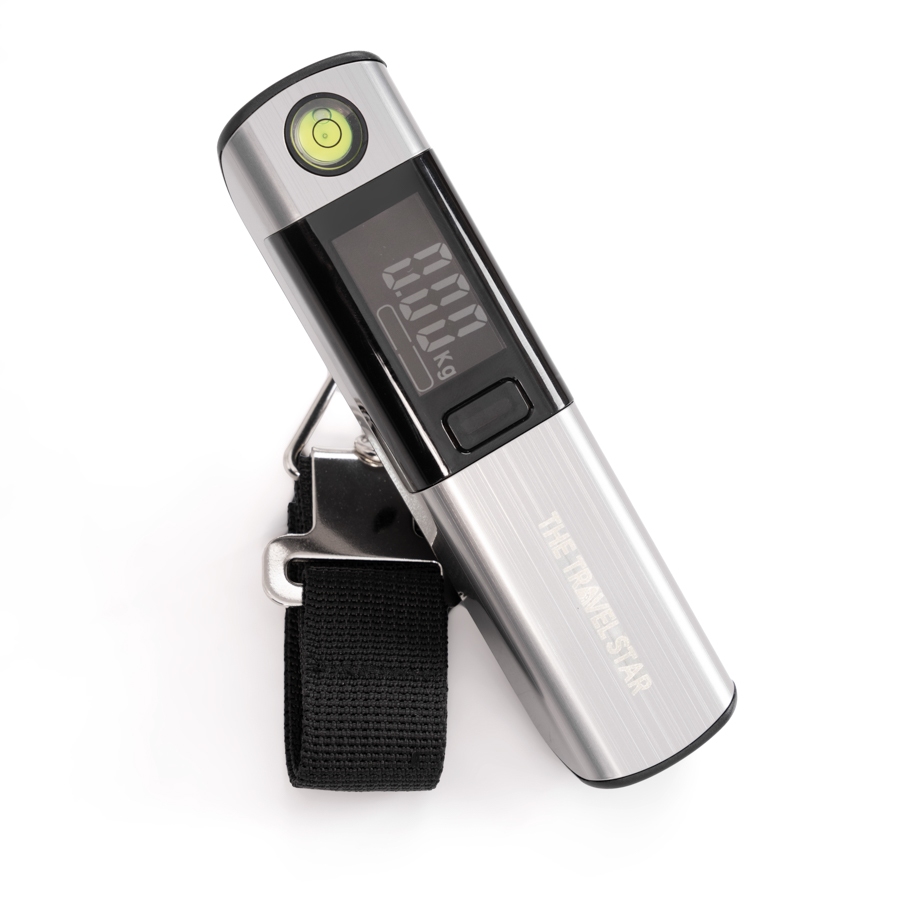 Cân điện tử The Travel Star C00-349 Digital Luggage Scale With Tape Measure S Silver Cân Hành Lý Du 