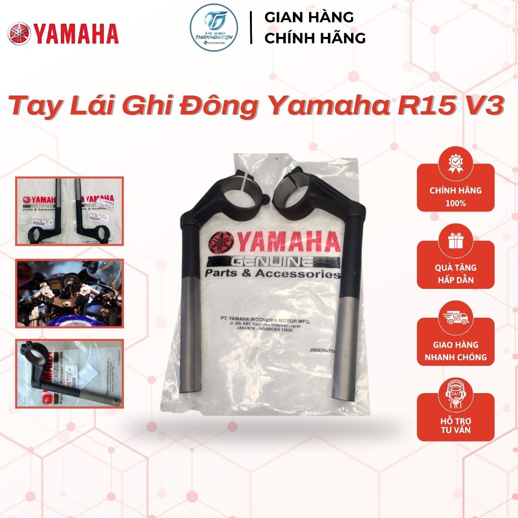 Tay Lái Ghi Đông Yamaha R15 V3 ,Nhập Khẩu Indonesia (Chính Hãng)