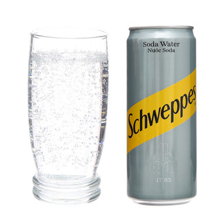 Thùng 24 lon nước soda Schweppes không đường/Dry Ginger Ale/Tonic Water lon 320ml