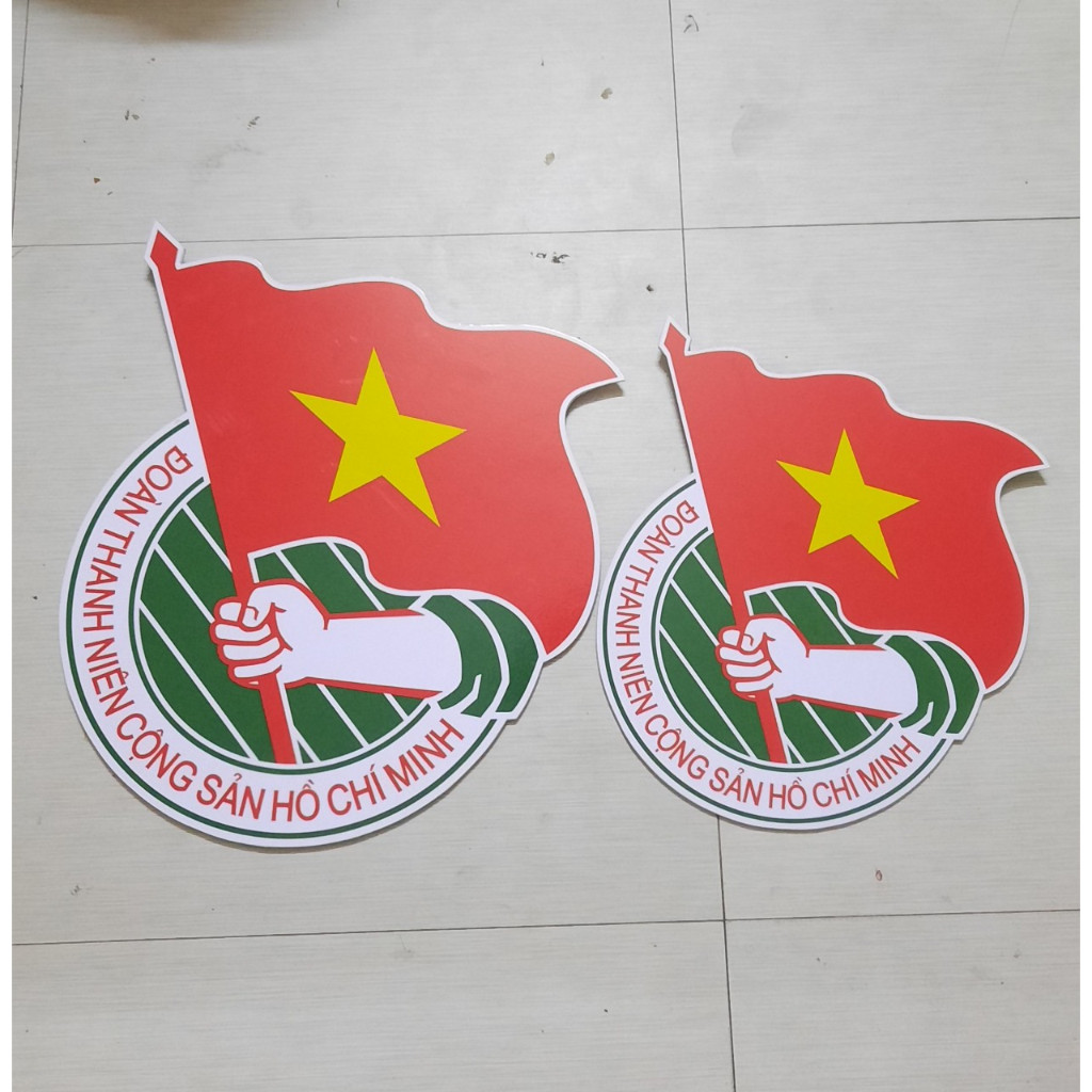 Logo đoàn treo tường, sân khấu