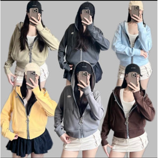 Áo Khoác Thun BOGEN Cao Cấp Dày Mát Khoá To Hottrend Thời Trang Shier Shop - Women, Top Jacket